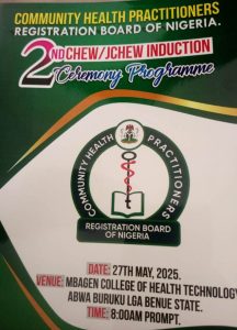 INDUCTION OF GRADUANDS FOR MAKASI, TIDOO, AND MBAGEN COLLEGE OF HEALTH TECHNOLOGY BY THE CHPRBN